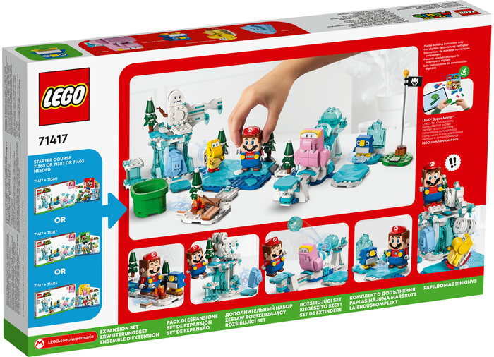 LEGO Super Mario 71417 - Set de extindere - Aventuri in zapada cu Fliprus, 567 piese | LEGO