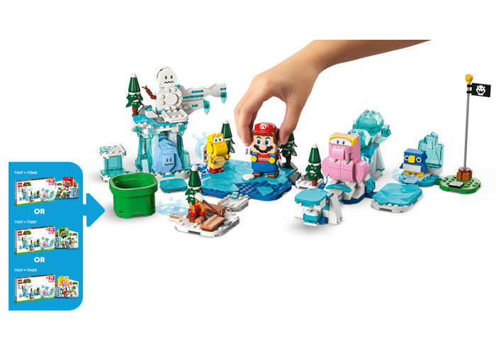 LEGO Super Mario 71417 - Set de extindere - Aventuri in zapada cu Fliprus, 567 piese | LEGO - 7 | YEO