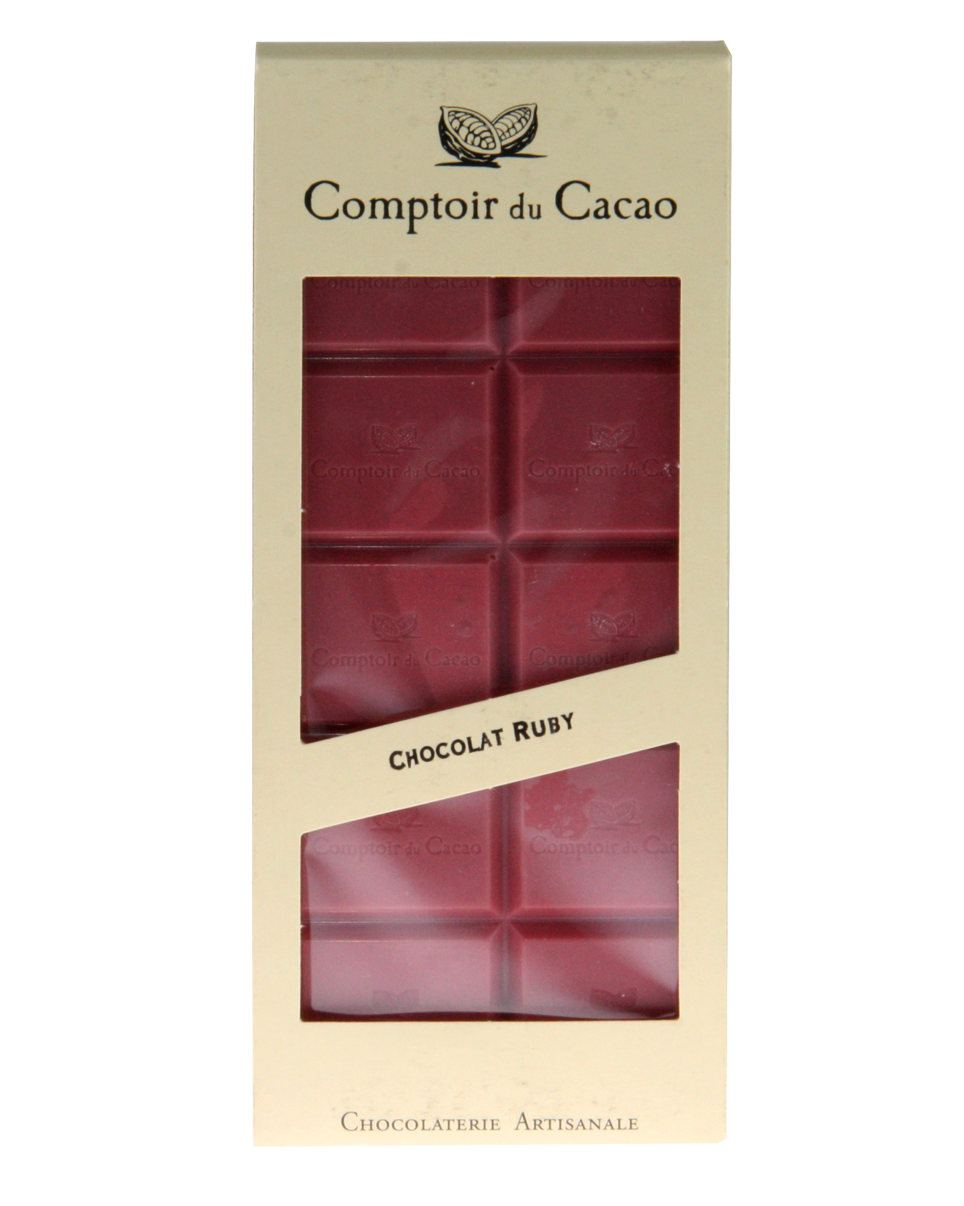 Ciocolata - Gourmet Bar Ruby Nature | Comptoir du Cacao