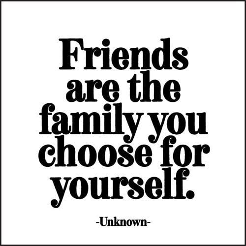 Felicitare - Friends are The Family | Quotable Cards