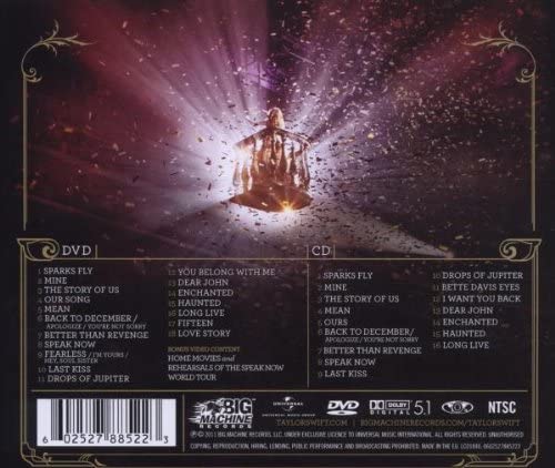 Speak Now World Tour Live (CD+DVD) | Taylor Swift