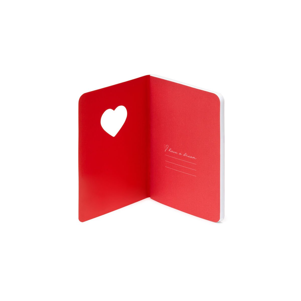 Carnet - Small, Lined - Heart | Legami - 1 | YEO