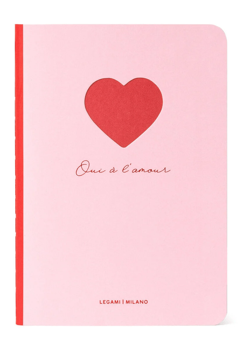 Carnet - Small, Lined - Heart | Legami - 3 | YEO