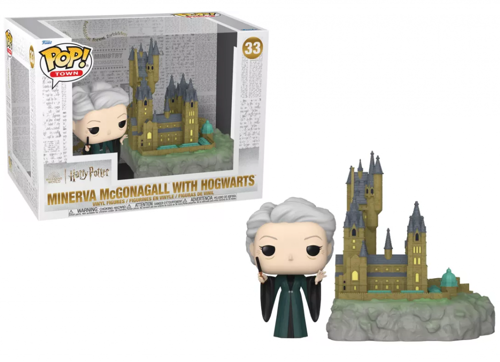 Figurina - Harry Potter - Minerva McGonagall with Hogwart | Funko - 1 | YEO