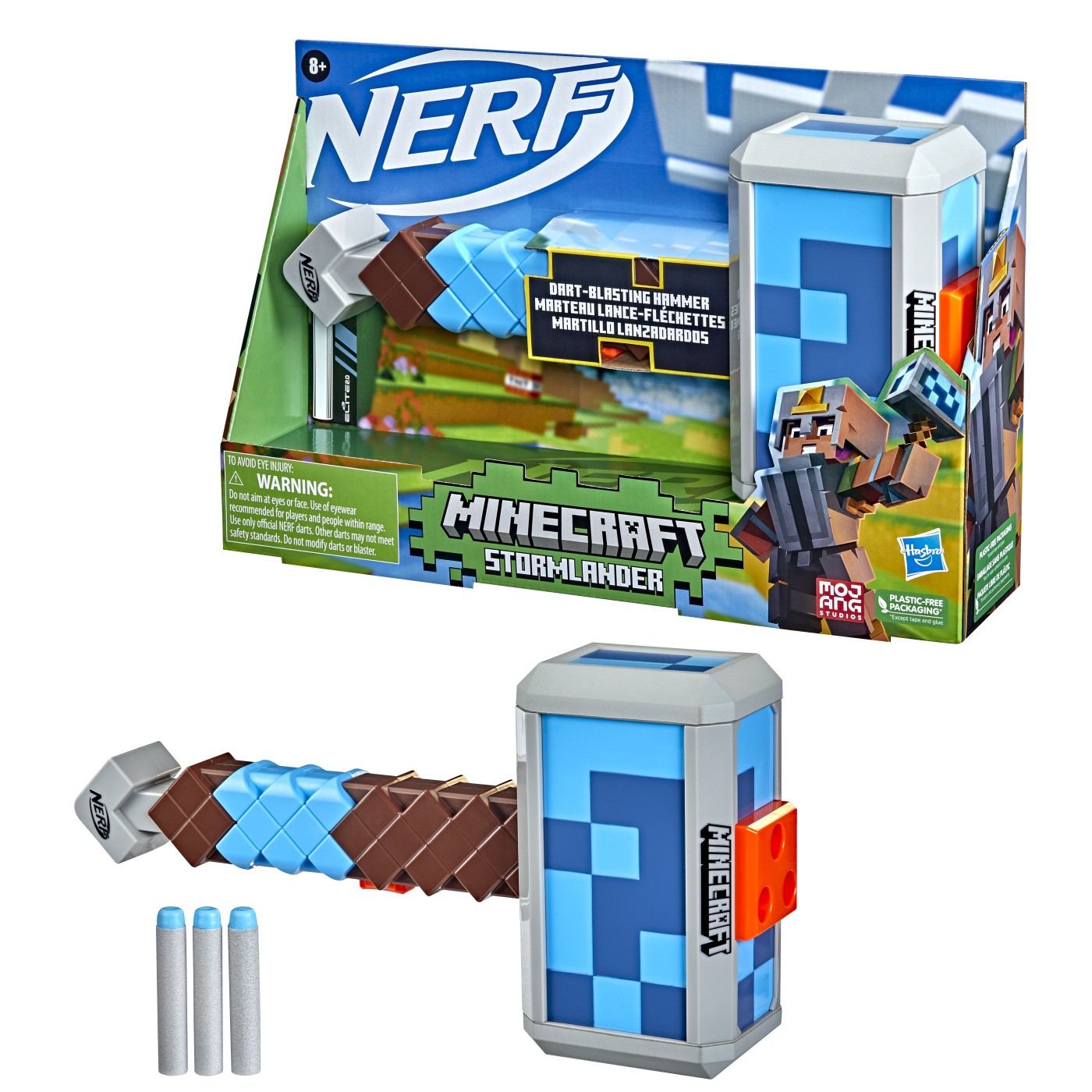 Blaster Nerf - Minecraft Stormlander | Hasbro - 7 | YEO