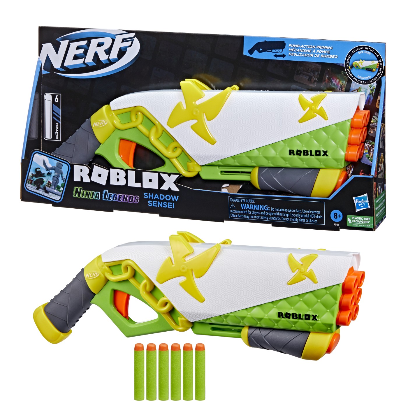 Blaster Nerf - Roblox - Ninja Legend, Shadow Sensei | Hasbro - 1 | YEO