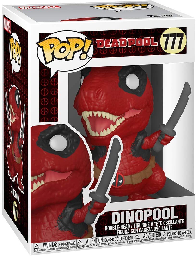 Figurina - Pop! - Deadpool: Dinopool, Bobble-Head | Funko