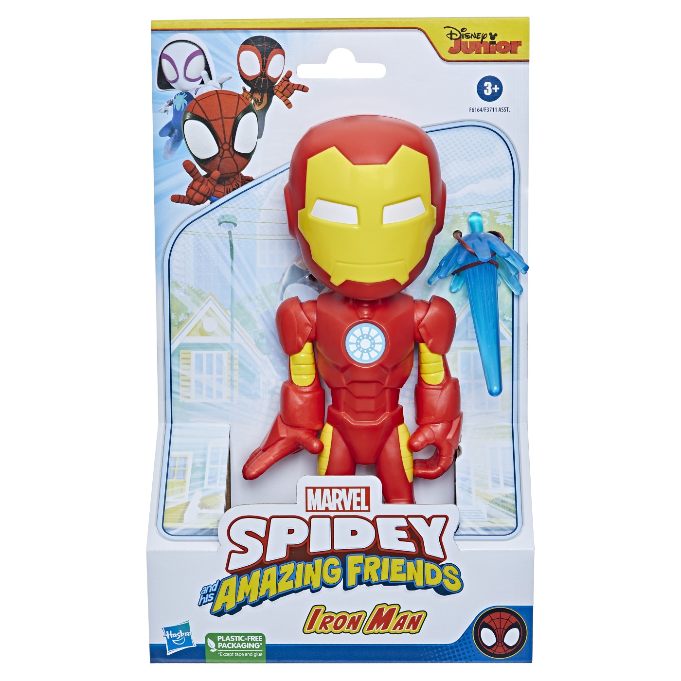 Figurina - Spidey and His Amazing Friends - Iron Man | Hasbro - 8 | YEO