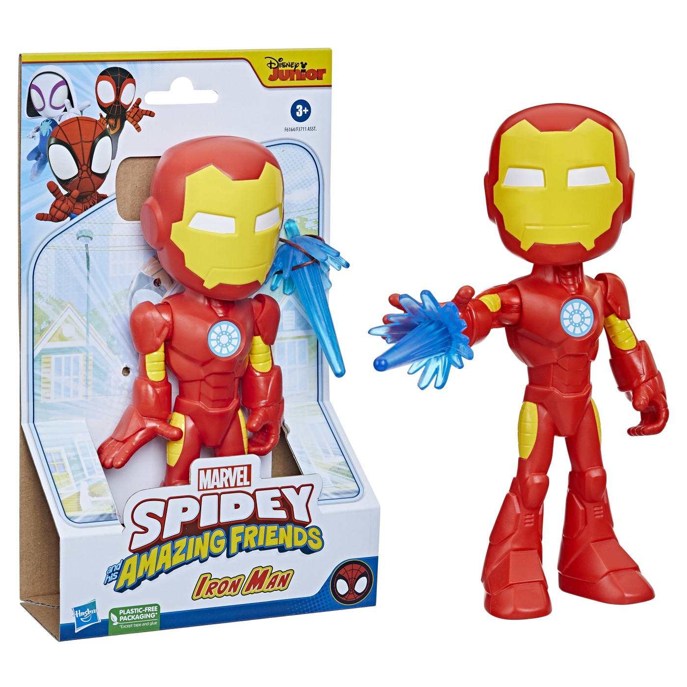 Figurina - Spidey and His Amazing Friends - Iron Man | Hasbro - 4 | YEO