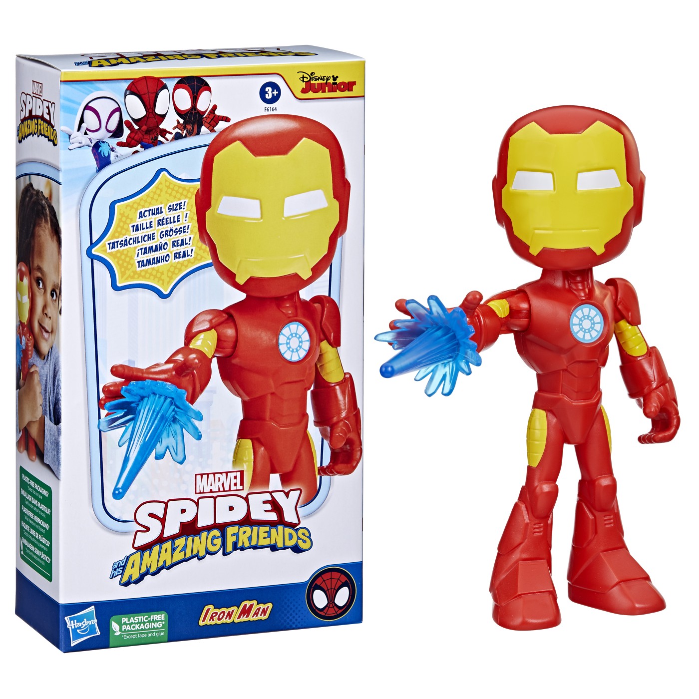 Figurina - Spidey and His Amazing Friends - Iron Man | Hasbro - 7 | YEO