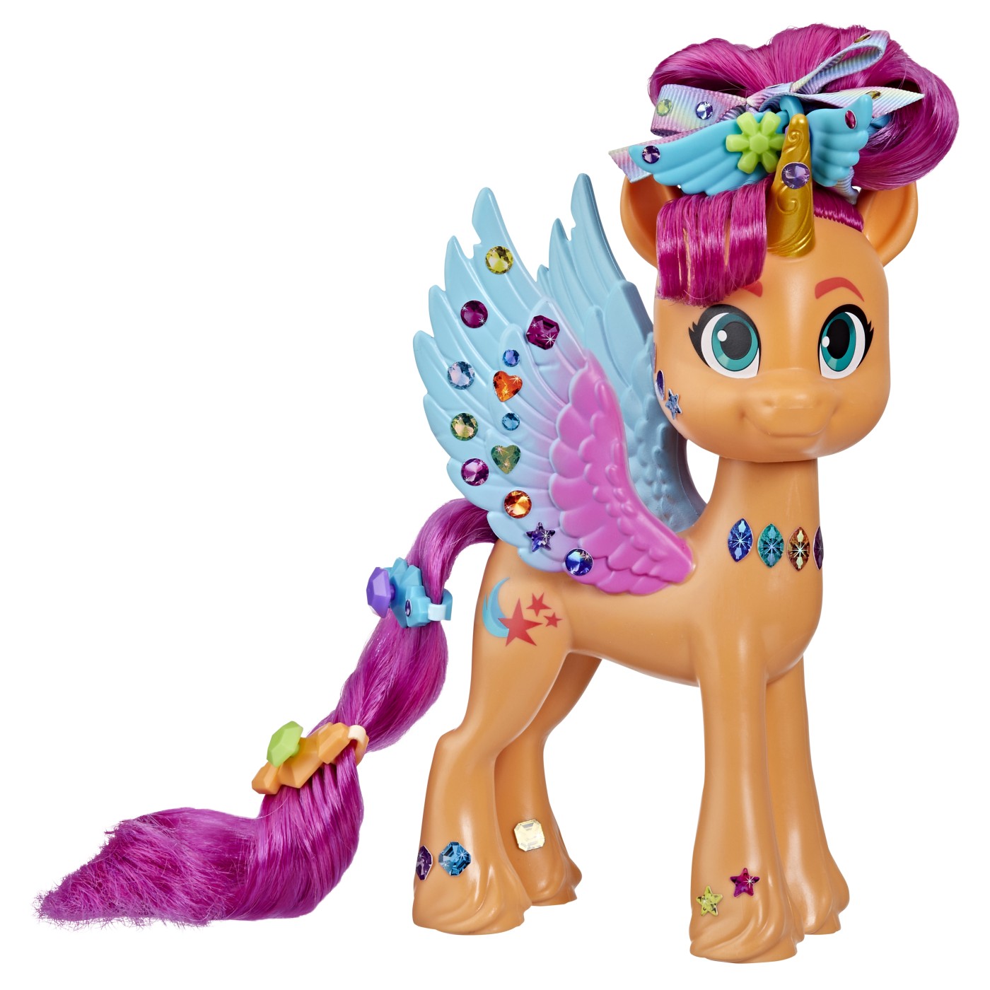 Figurina - My Little Pony - Ribbon Hairstyles: Sunny Starscout | Hasbro - 2 | YEO