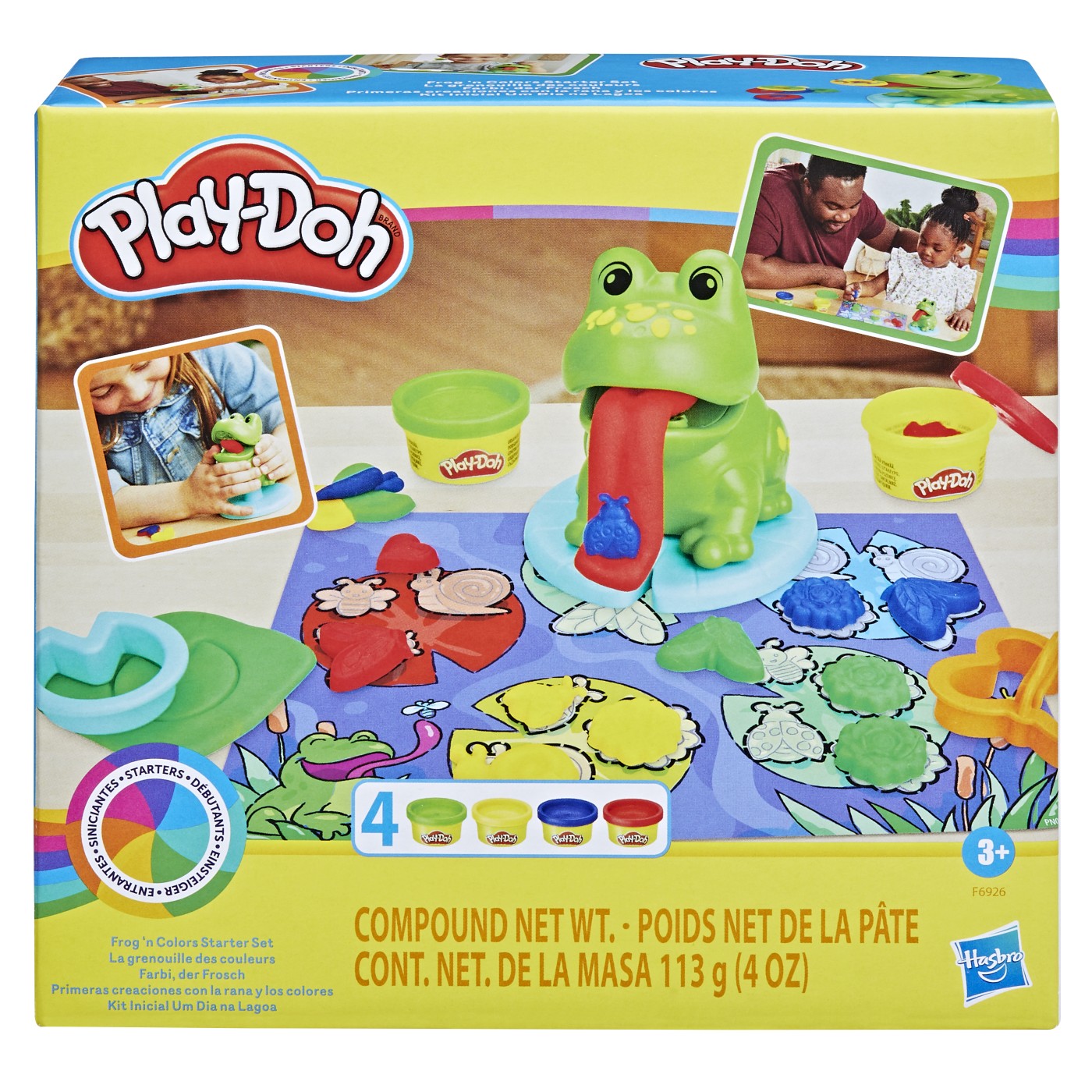 Set de joaca - Play-Doh - Frog\'n Colors Starter Set | Hasbro - 5 | YEO