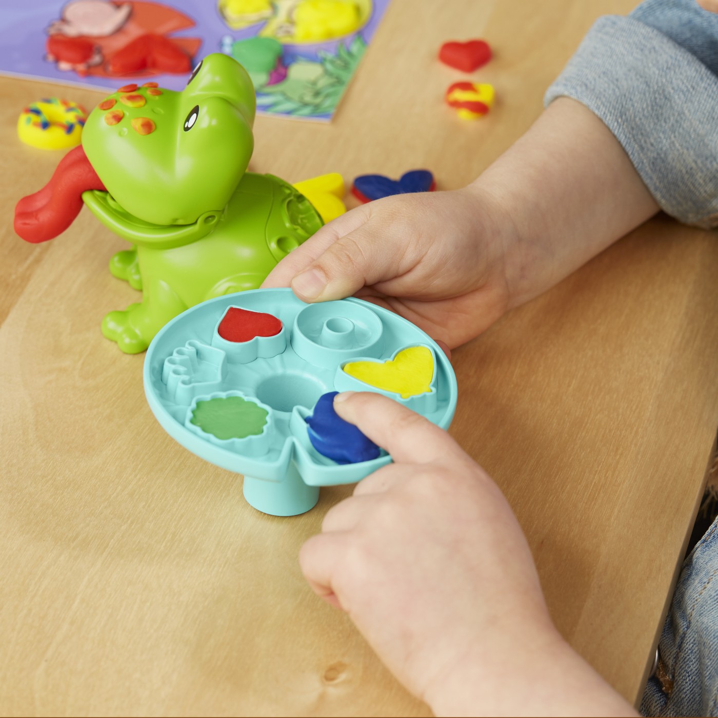 Set de joaca - Play-Doh - Frog\'n Colors Starter Set | Hasbro - 2 | YEO