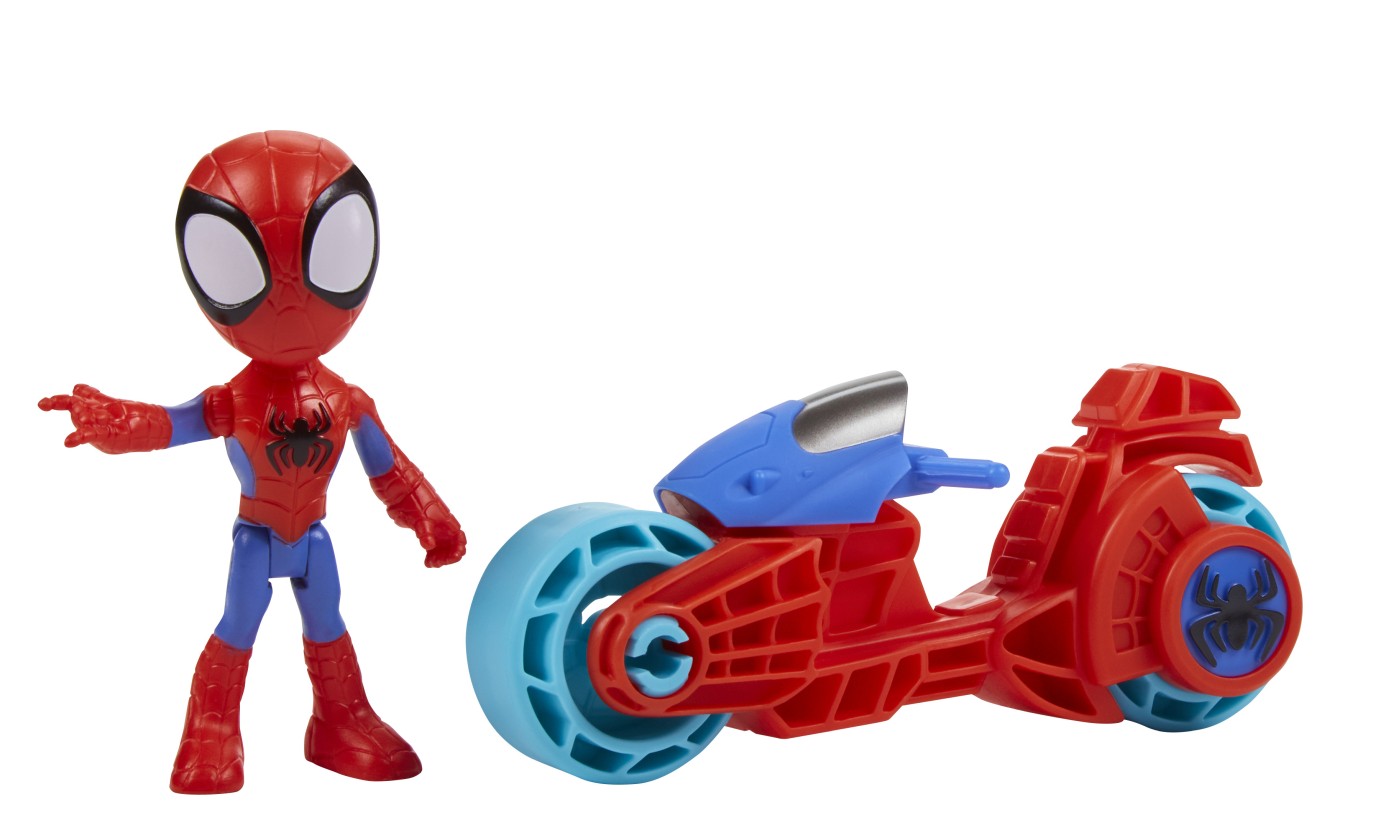 Set figurina cu vehicul - Spidey And His Amazing Friends - Spidey | Hasbro - 6 | YEO