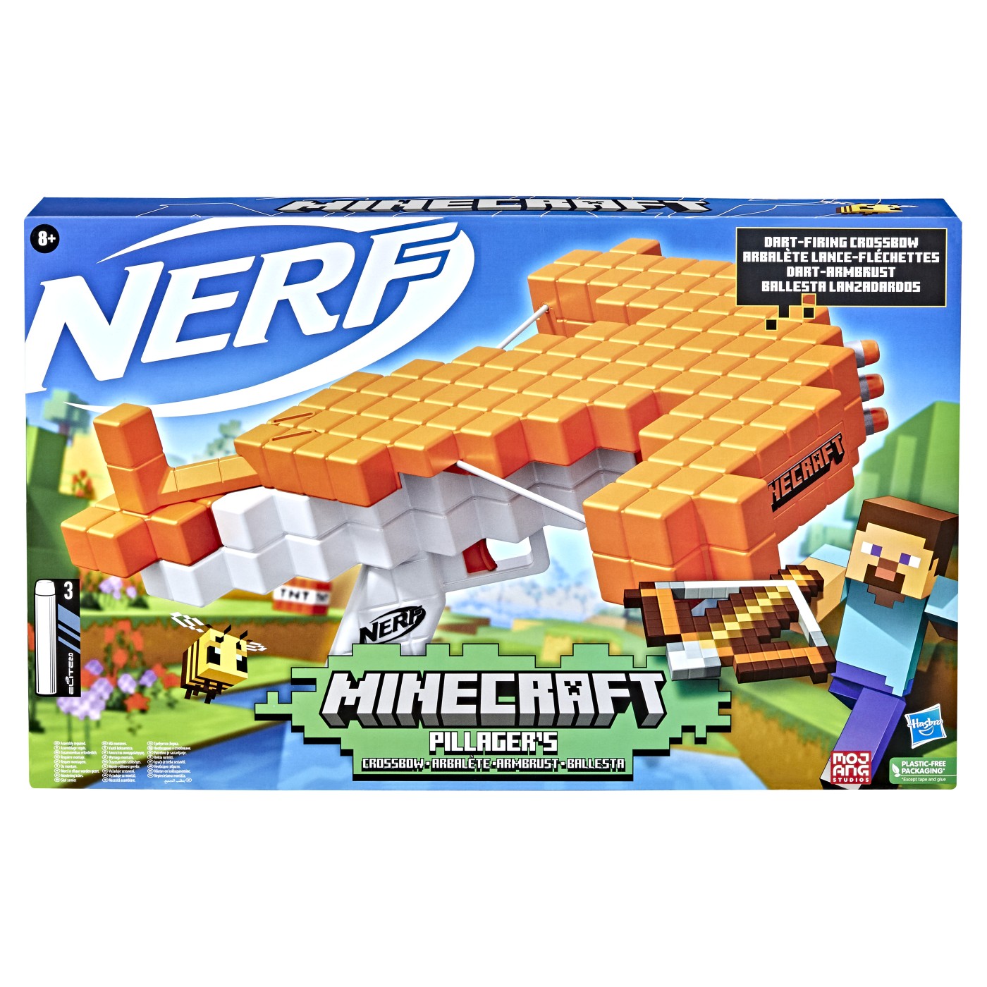 Blaster Nerf - Minecraft Pillagers Crossbow | Hasbro - 4 | YEO