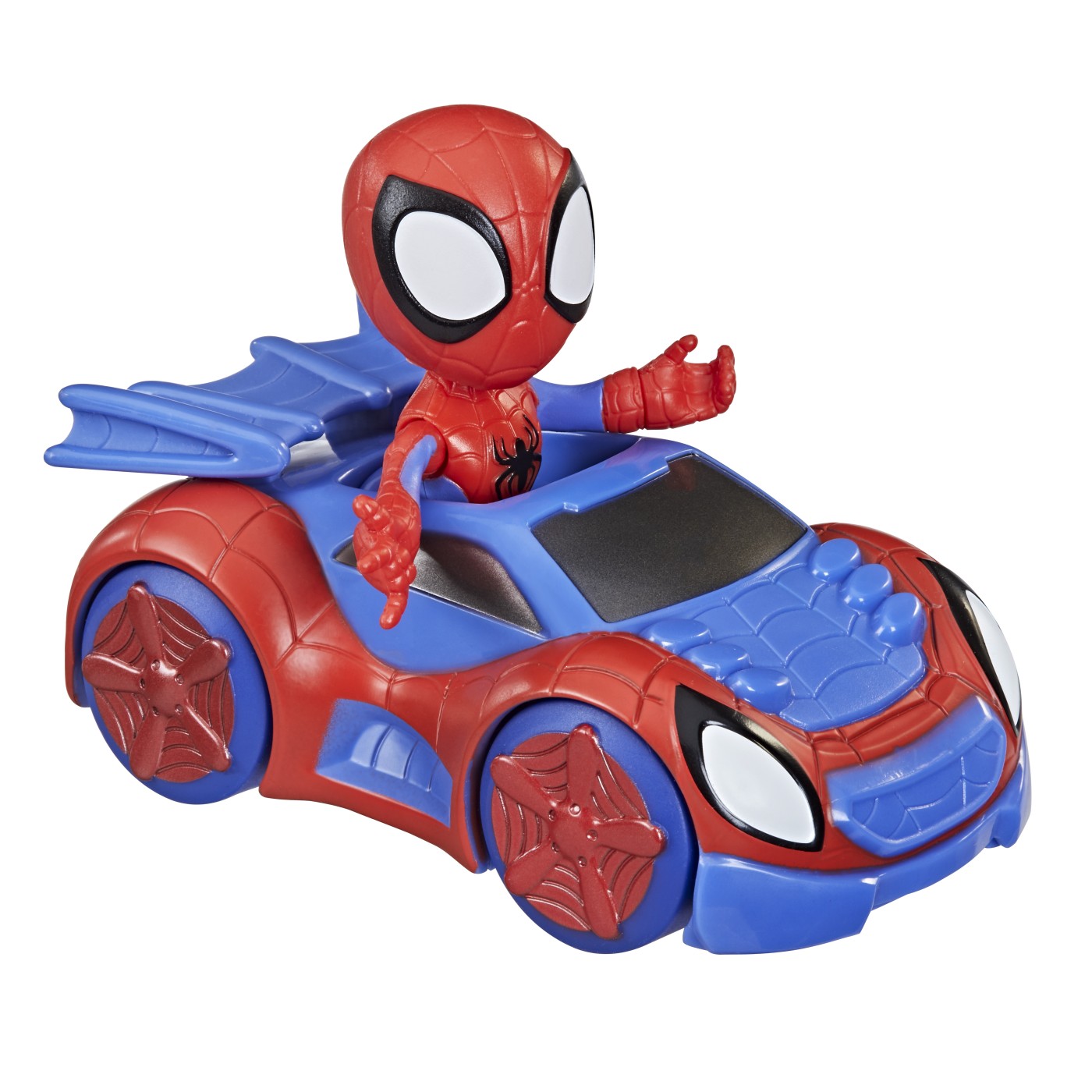 Set figurina si masinuta - Spidey And His Amazing Friends - Sipdey & Web-Crawler | Hasbro