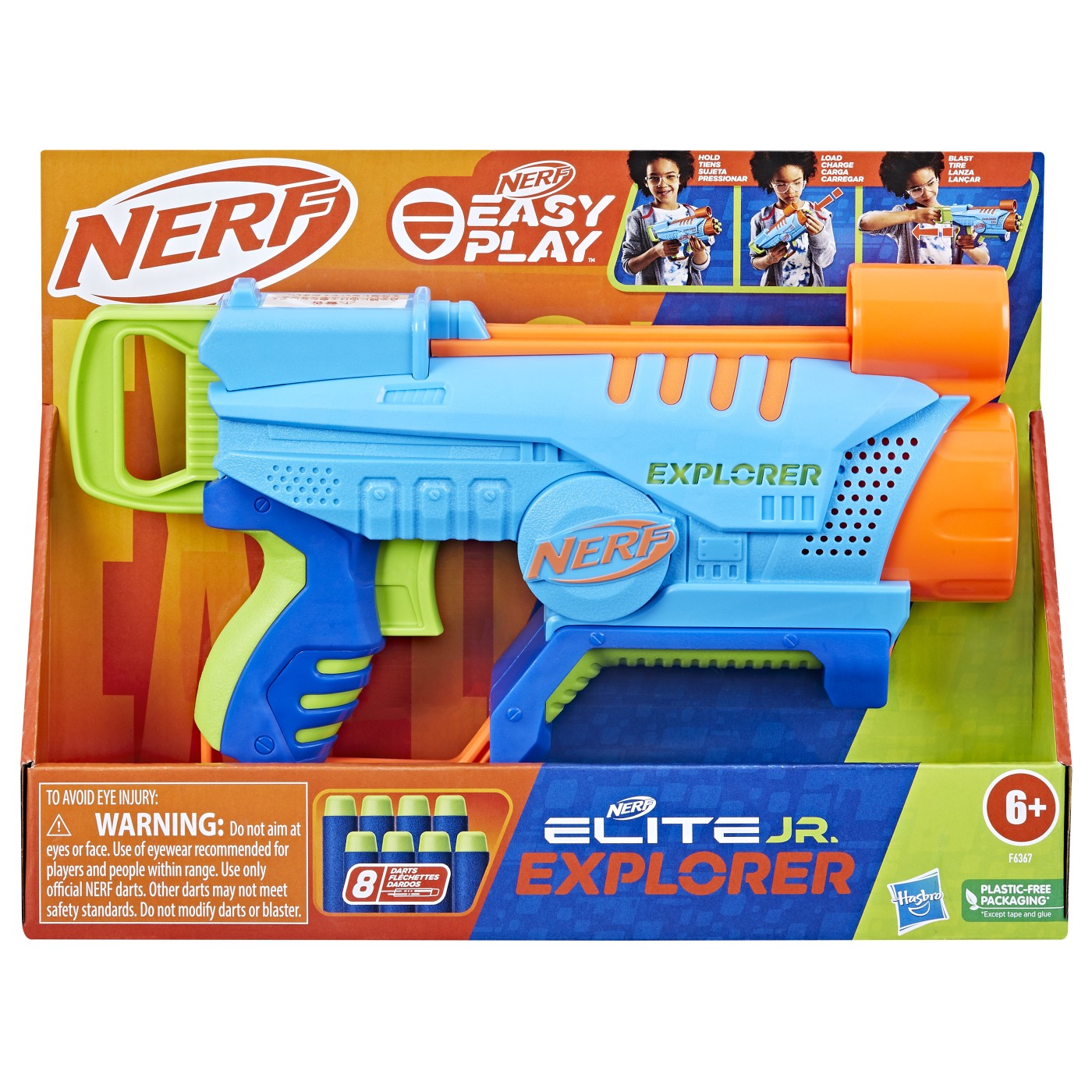 Blaster Nerf - Elite Jr. Explorer | Hasbro - 7 | YEO