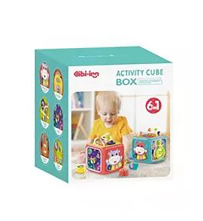 Jucarie educativa - Activity Cube Box, 6 in 1 | Yisheng - 2 | YEO