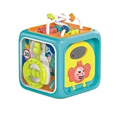 Jucarie educativa - Activity Cube Box, 6 in 1 | Yisheng