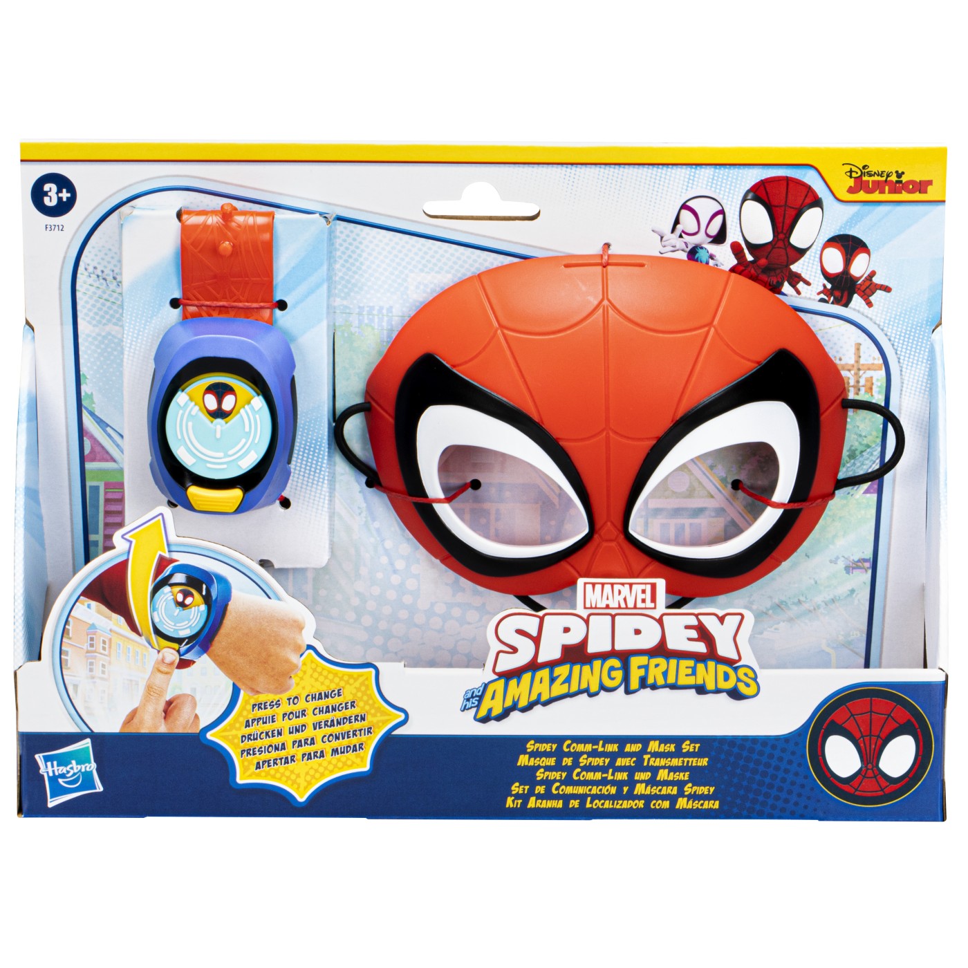 Set de joaca - Spidey And His Amazing Friends - Spidey Comm-Link and Mask Set | Hasbro - 6 | YEO