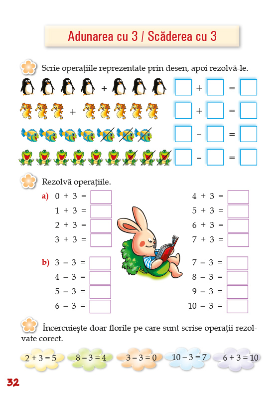 Iepurasul istet invata matematica. Clasa pregatitoare | Carmen Trandafirescu, Georgeta Lascu - 2 | YEO