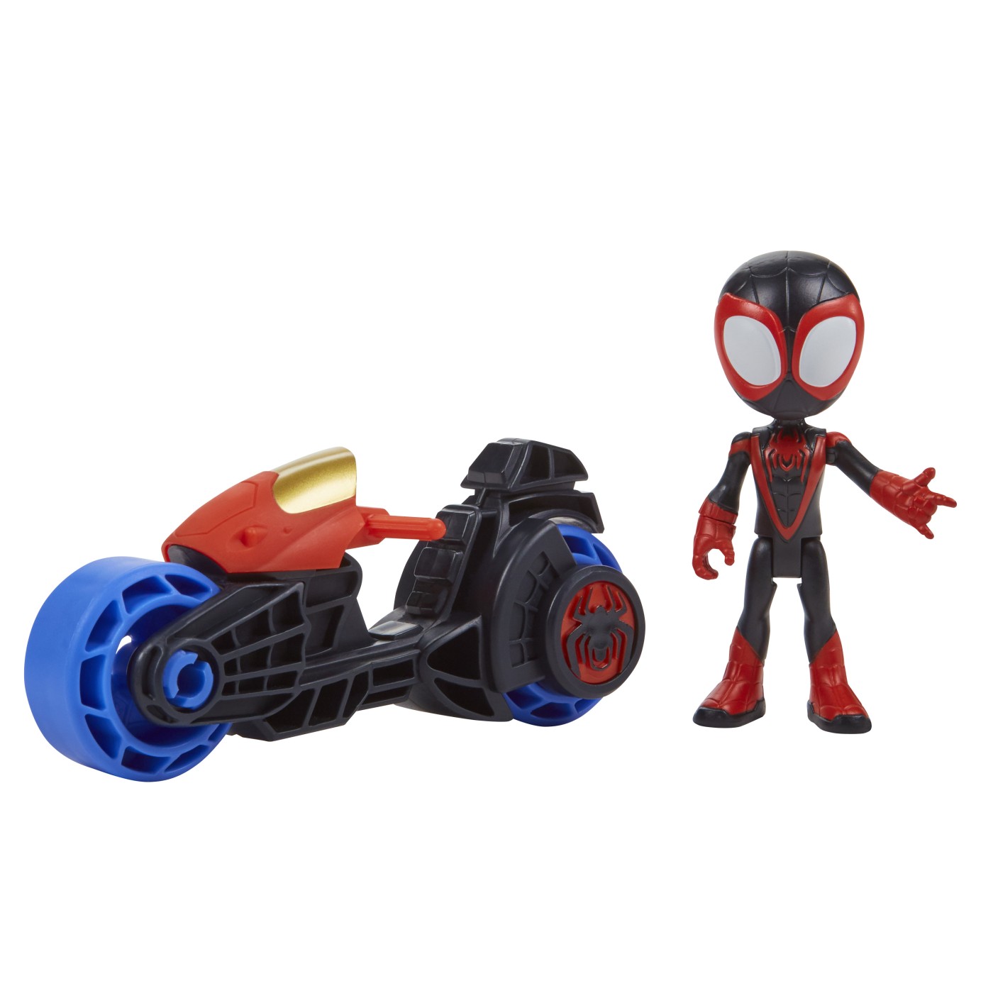 Set figurina - Spidey And His Amazing Friends - Miles Morales: Spider-Man cu motocicleta | Hasbro - 3 | YEO