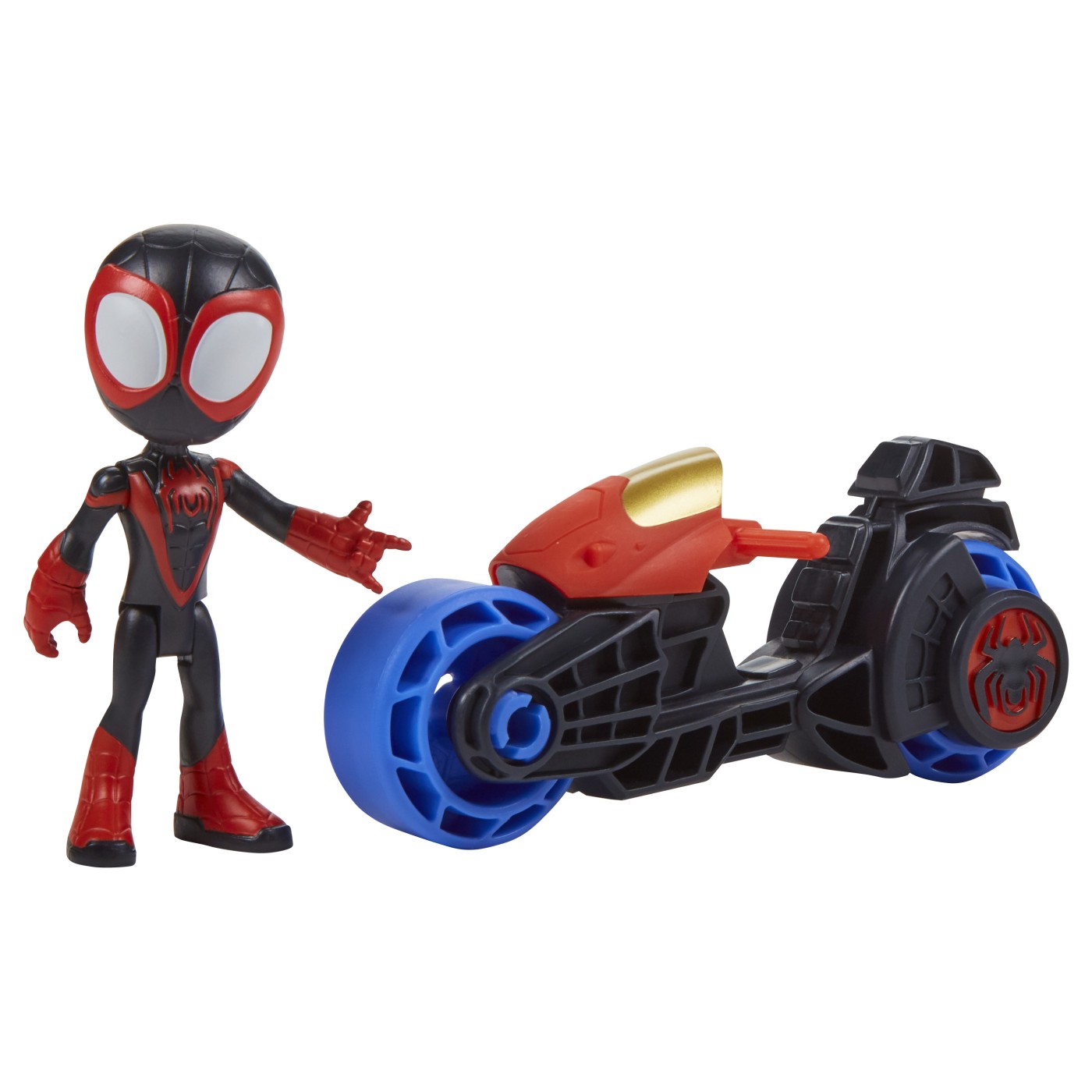 Set figurina - Spidey And His Amazing Friends - Miles Morales: Spider-Man cu motocicleta | Hasbro - 4 | YEO