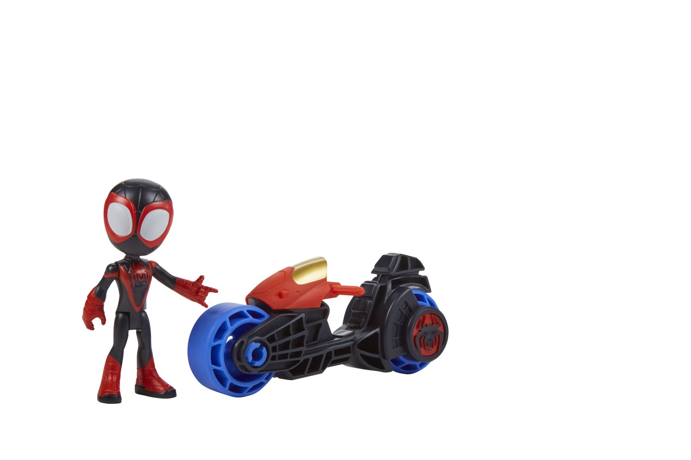 Set figurina - Spidey And His Amazing Friends - Miles Morales: Spider-Man cu motocicleta | Hasbro - 6 | YEO