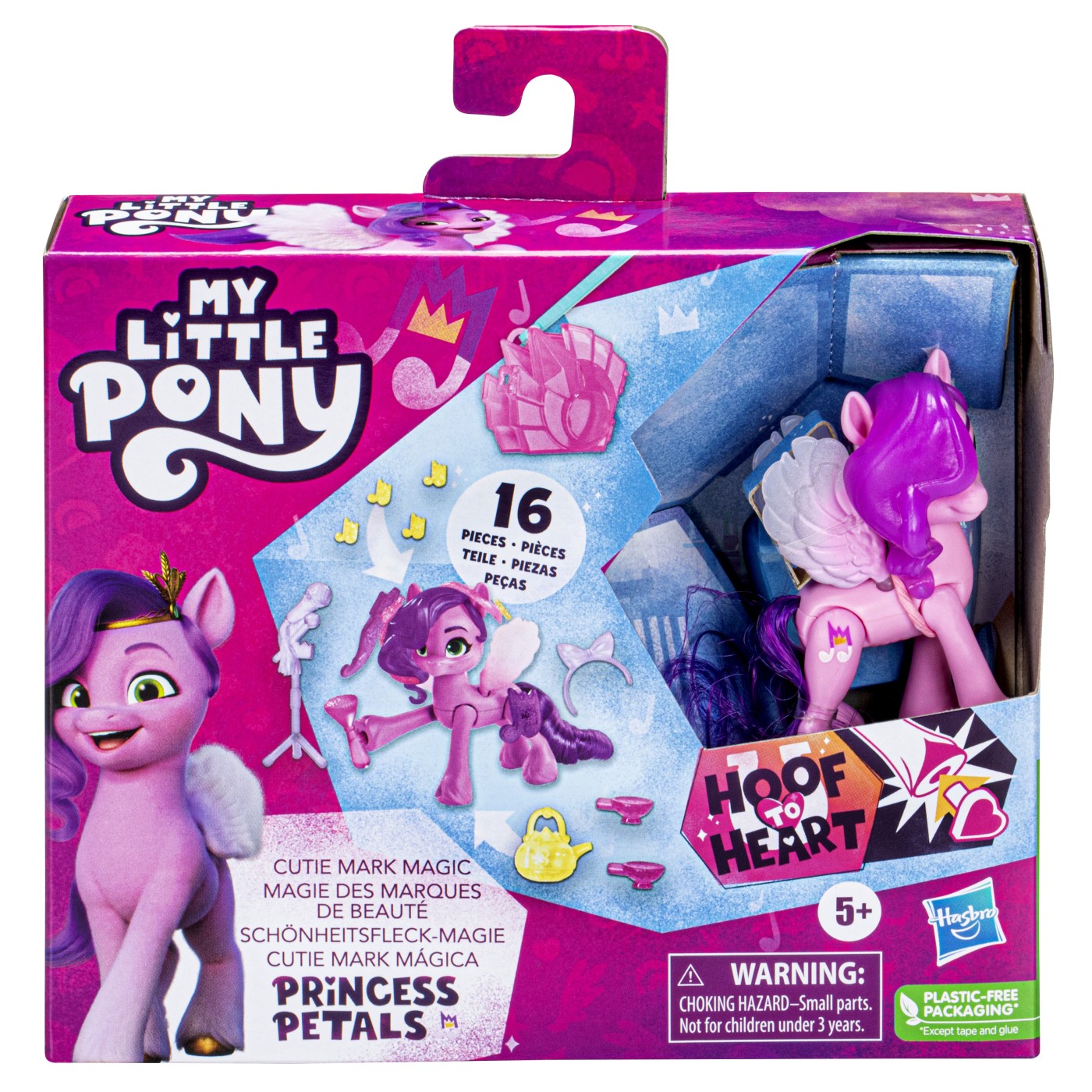 Figurina - My Little Pony - Cutie Mark Magic: Princess Petals | Hasbro - 8 | YEO