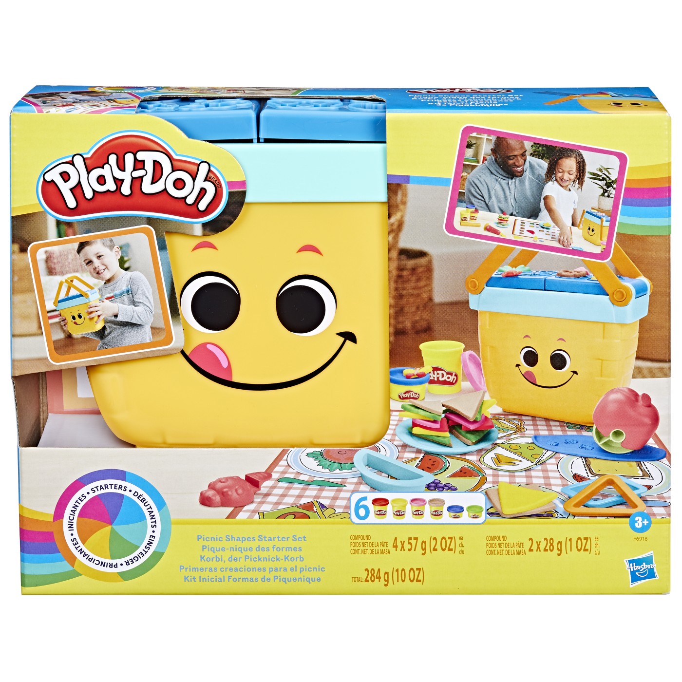 Set plastilina - Play-Doh - Picnic Shapes Starter Set | Hasbro - 5 | YEO