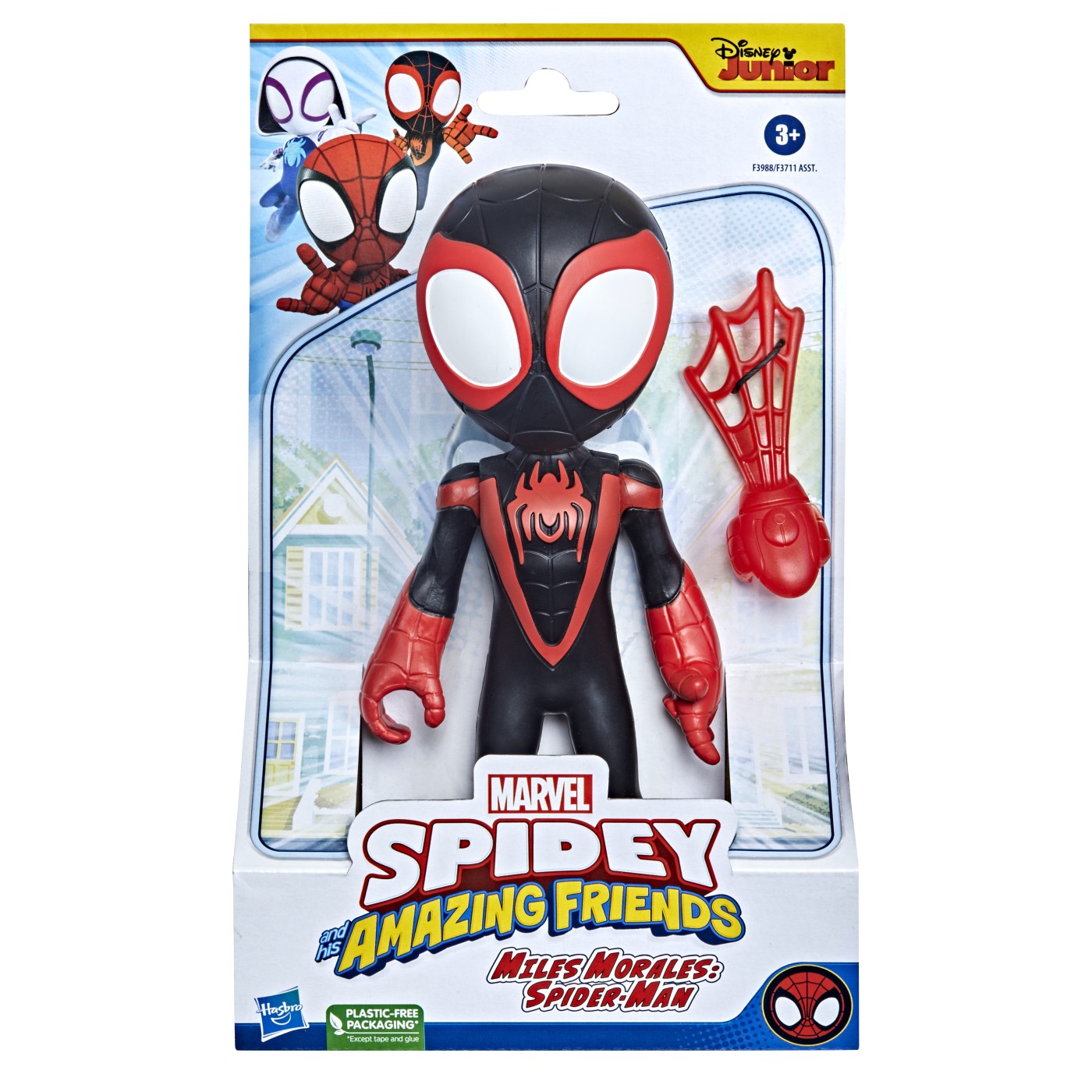 Figurina - Spidey And His Amazing Friends - Miles Morales: Spider-Man | Hasbro - 6 | YEO