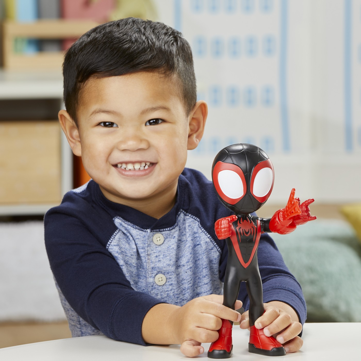 Figurina - Spidey And His Amazing Friends - Miles Morales: Spider-Man | Hasbro - 2 | YEO