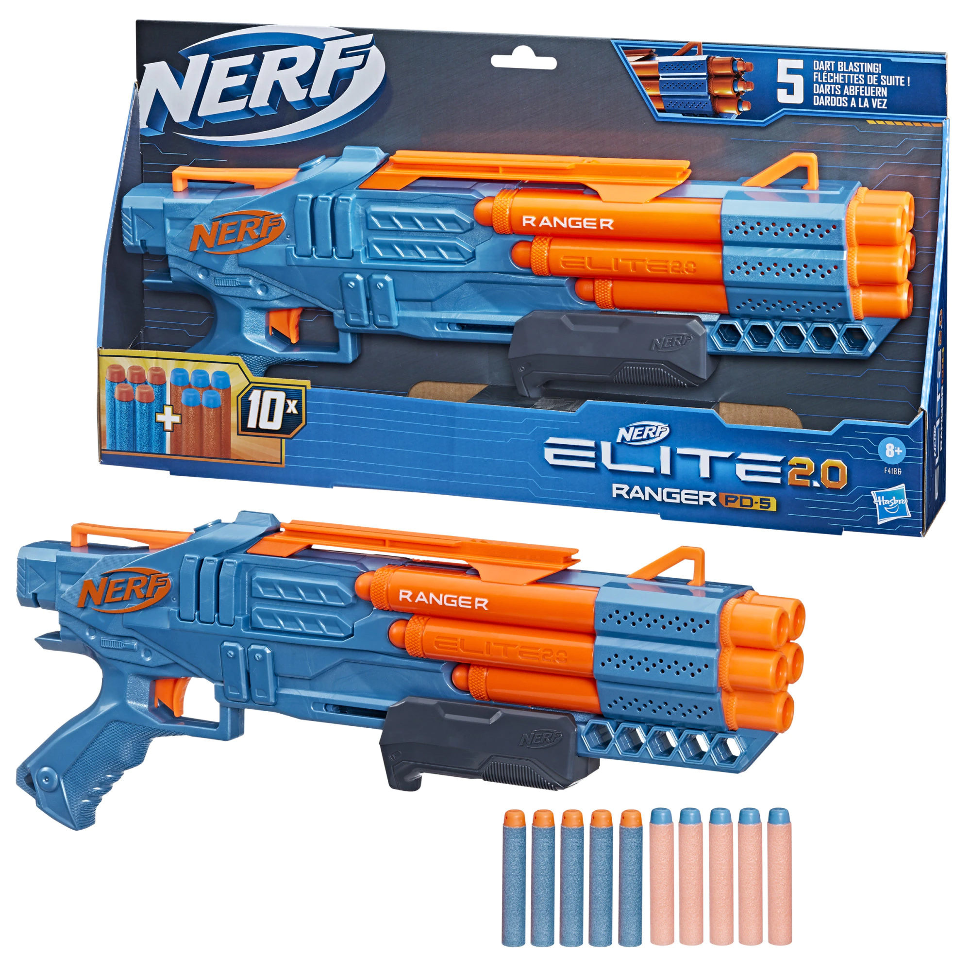 Blaster Nerf - Elite 2.0 - Ranger PD-5 | Hasbro