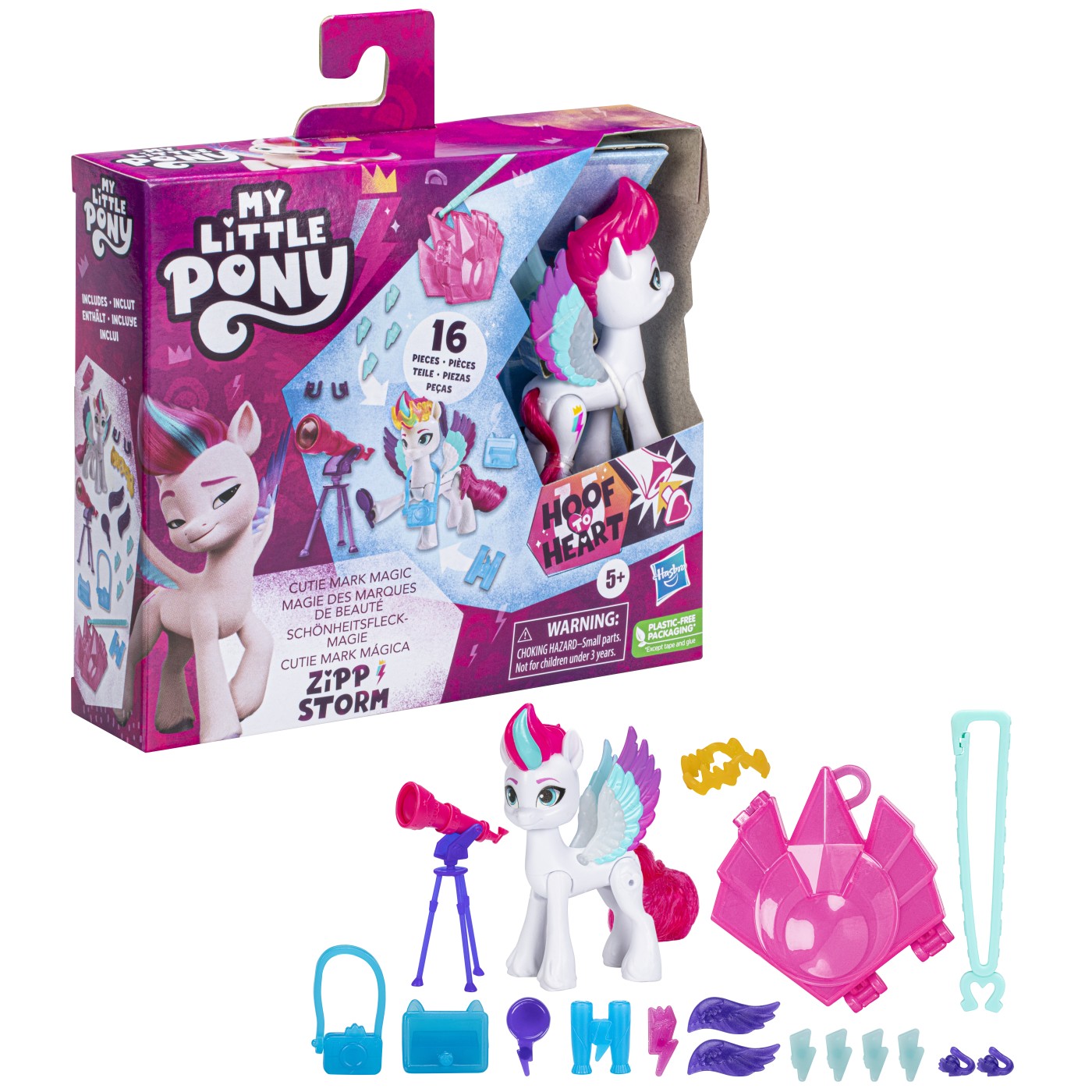 Figurina - My Little Pony - Cutie Mark Magic: Zip Storm | Hasbro - 6 | YEO