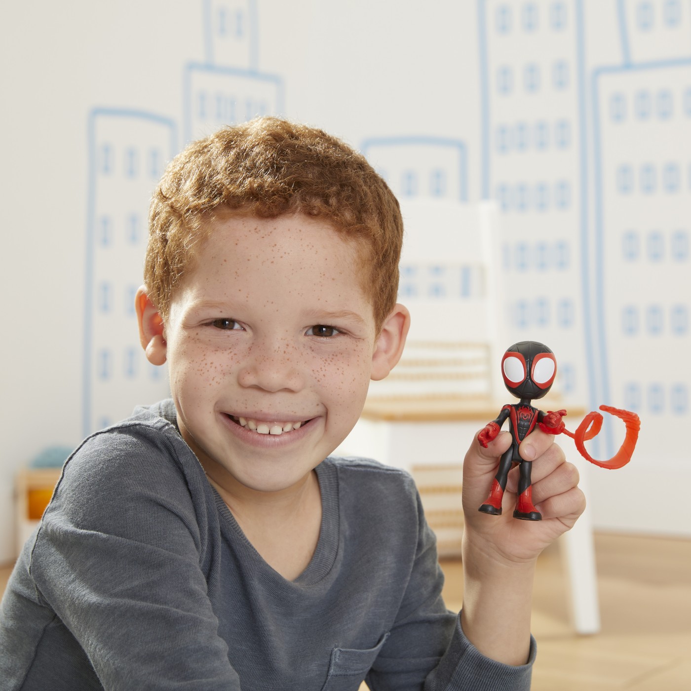 Figurina - Spidey And His Amazing Friends - Miles Morales, 10cm | Hasbro - 1 | YEO