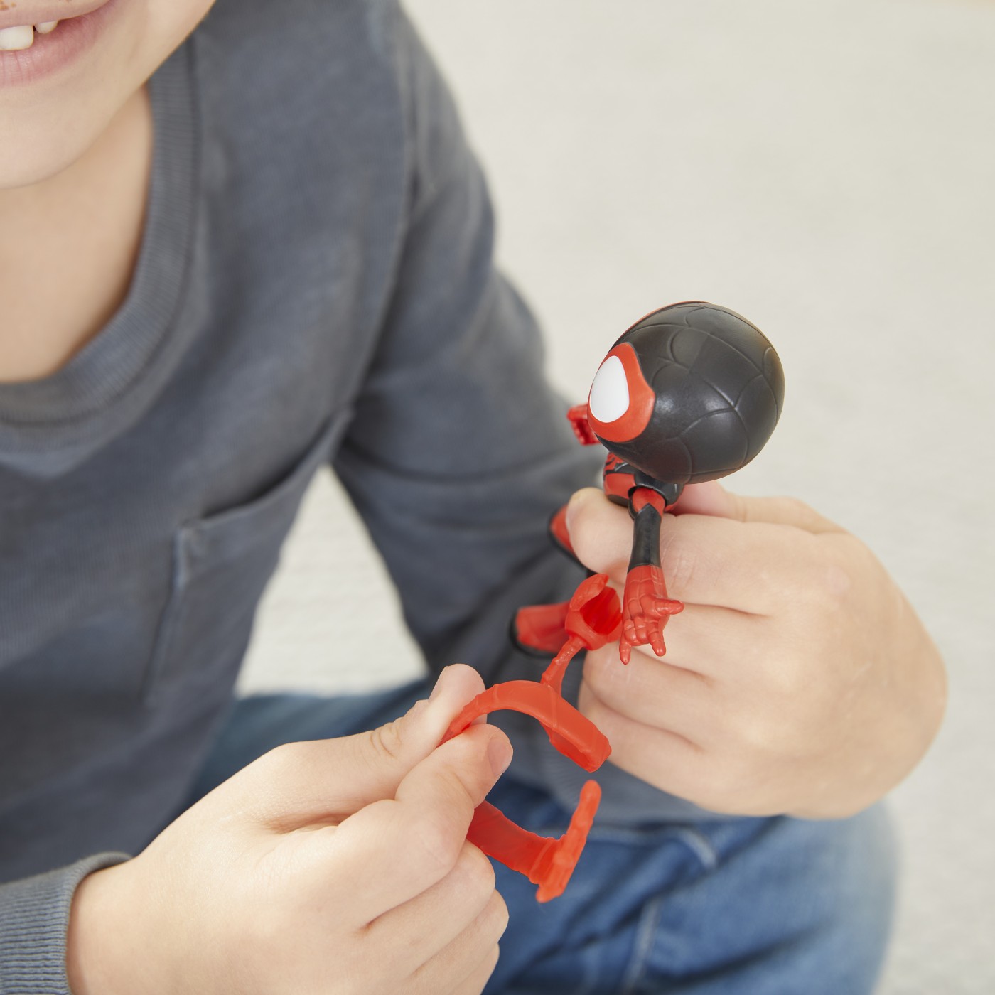 Figurina - Spidey And His Amazing Friends - Miles Morales, 10cm | Hasbro - 2 | YEO