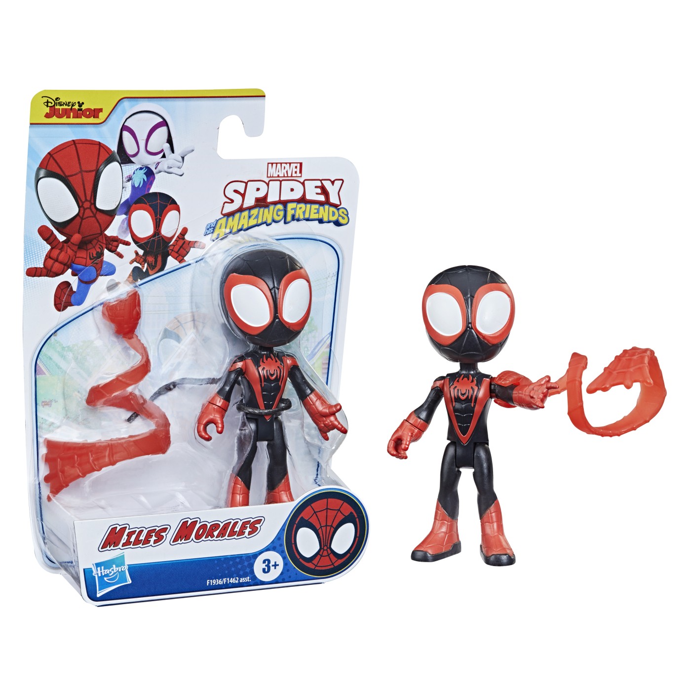 Figurina - Spidey And His Amazing Friends - Miles Morales, 10cm | Hasbro - 3 | YEO