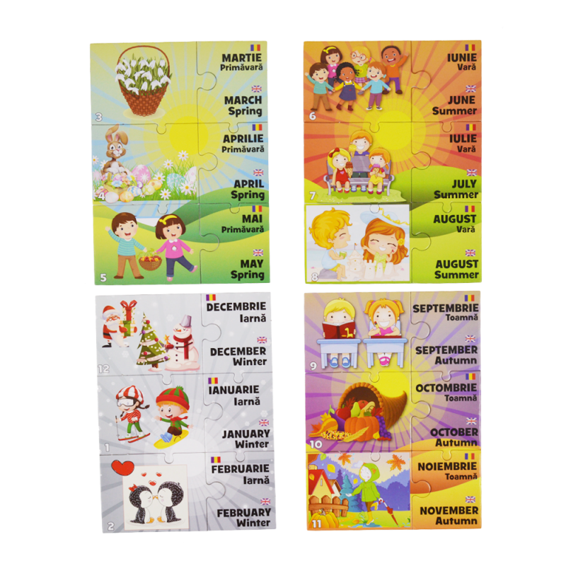 Joc educativ - Mediul inconjurator, 4 jocuri in 1 | Happyschool - 2 | YEO