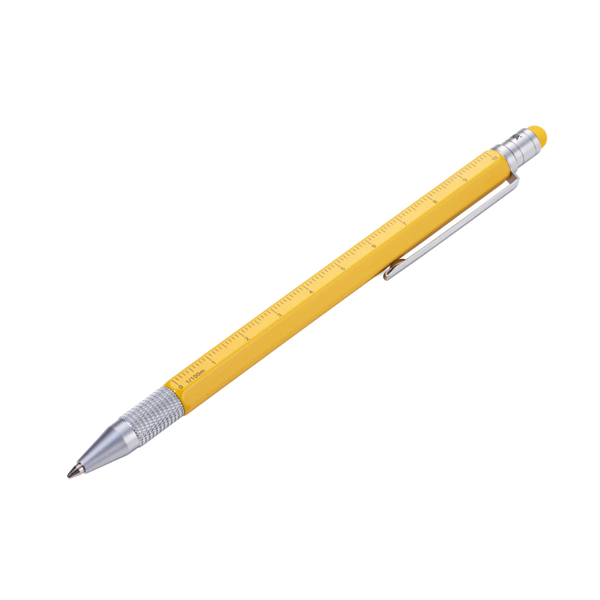 Pix - Construction Slim Multitasking Ballpoint Pen Yellow | Troika