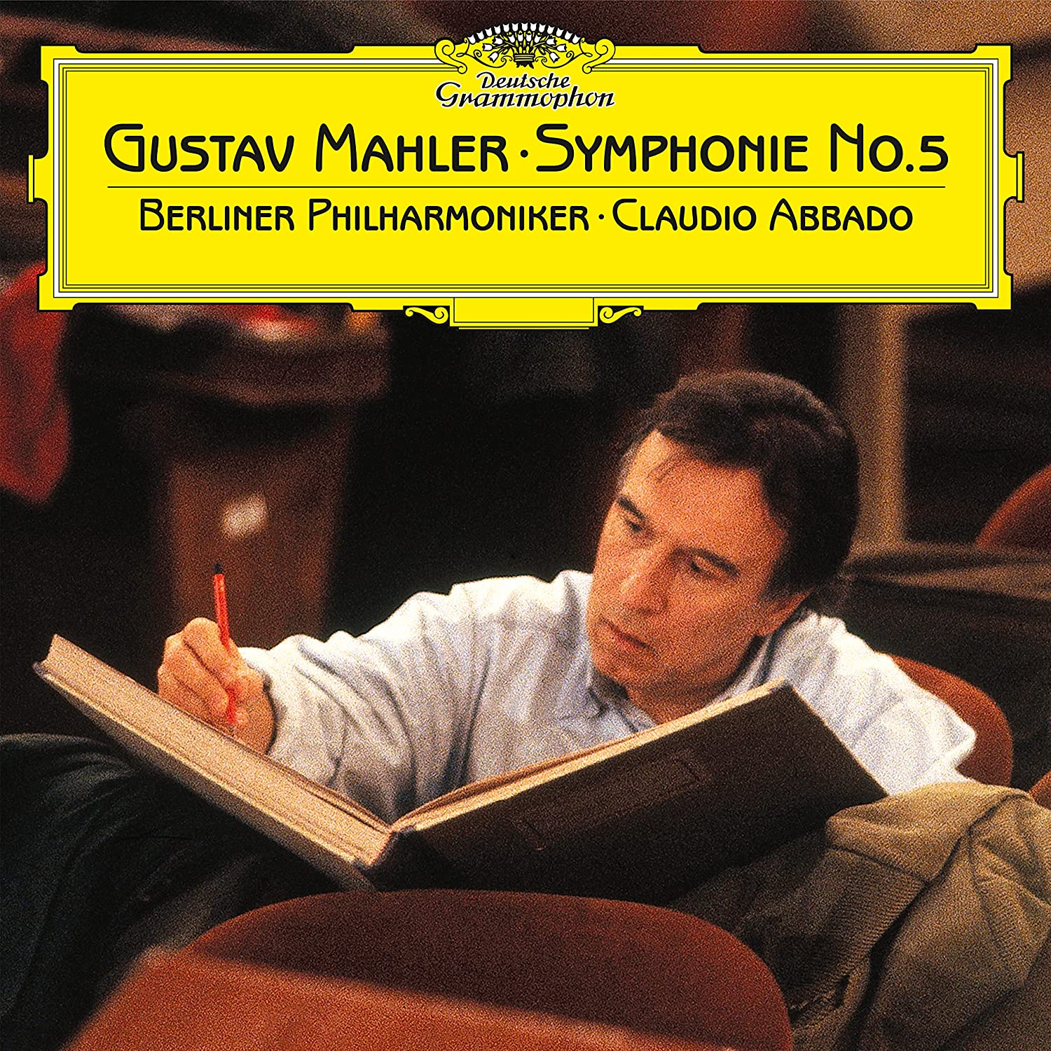 Gustav Mahler: Symphonie No. 5 – Vinyl | Claudio Abbado, Berliner Philharmoniker Abbado poza noua