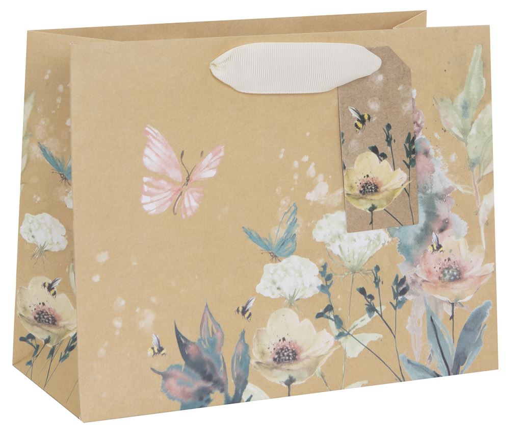 Punga de cadou - Landscape Medium - Butterflies and Bees | Glick