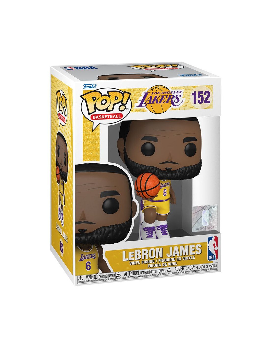 Figurina - Pop! Basketball - LeBaron James | Funko