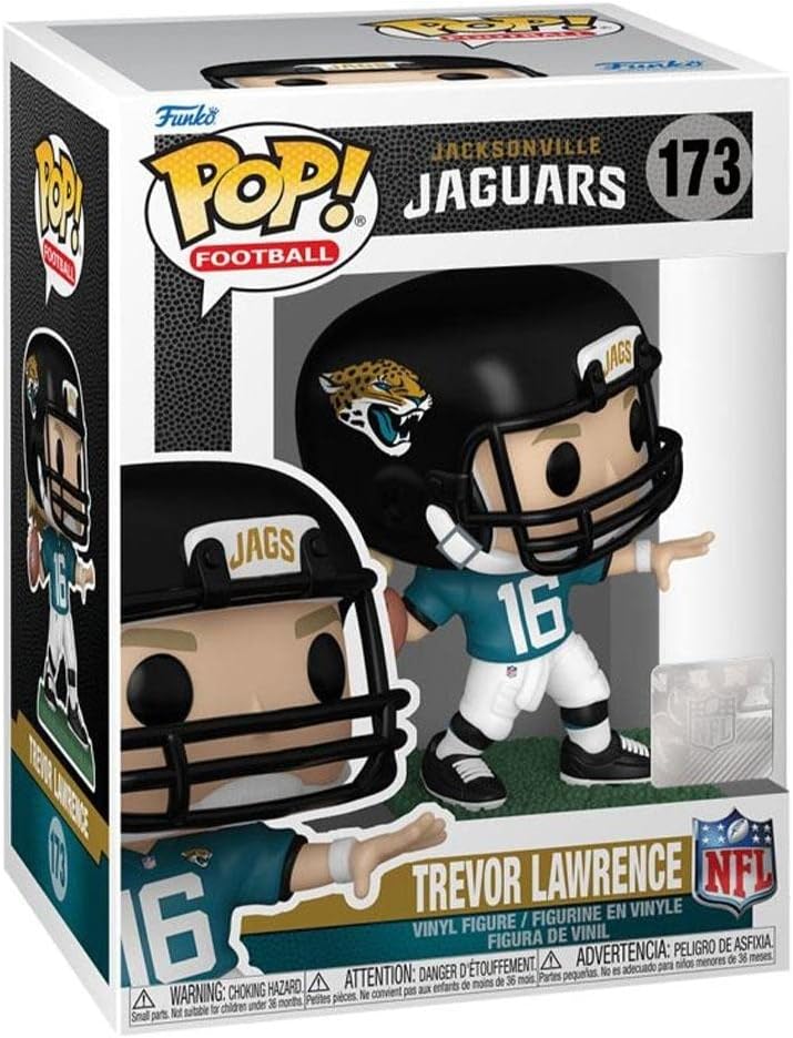 Figurina - Pop! Football - Jacksonville Jaguars: Trevor Lawrence | Funko
