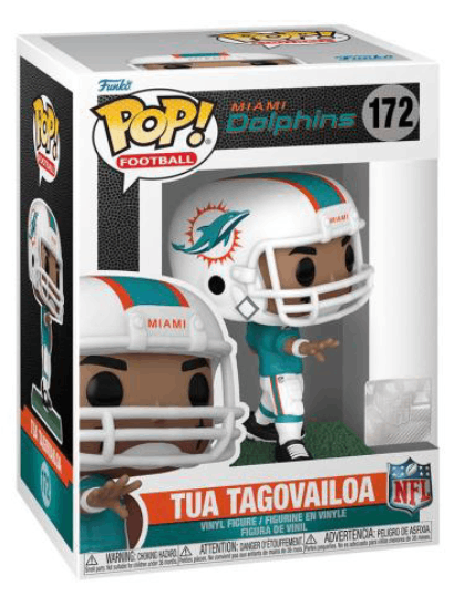 Figurina - Miami Dolphins - Tua Tagovailoa | Funko