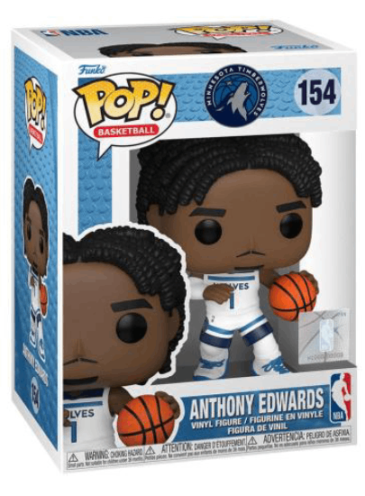 Figurina - NBA - Minnesota Timberwolves - Anthony Edwards | Funko