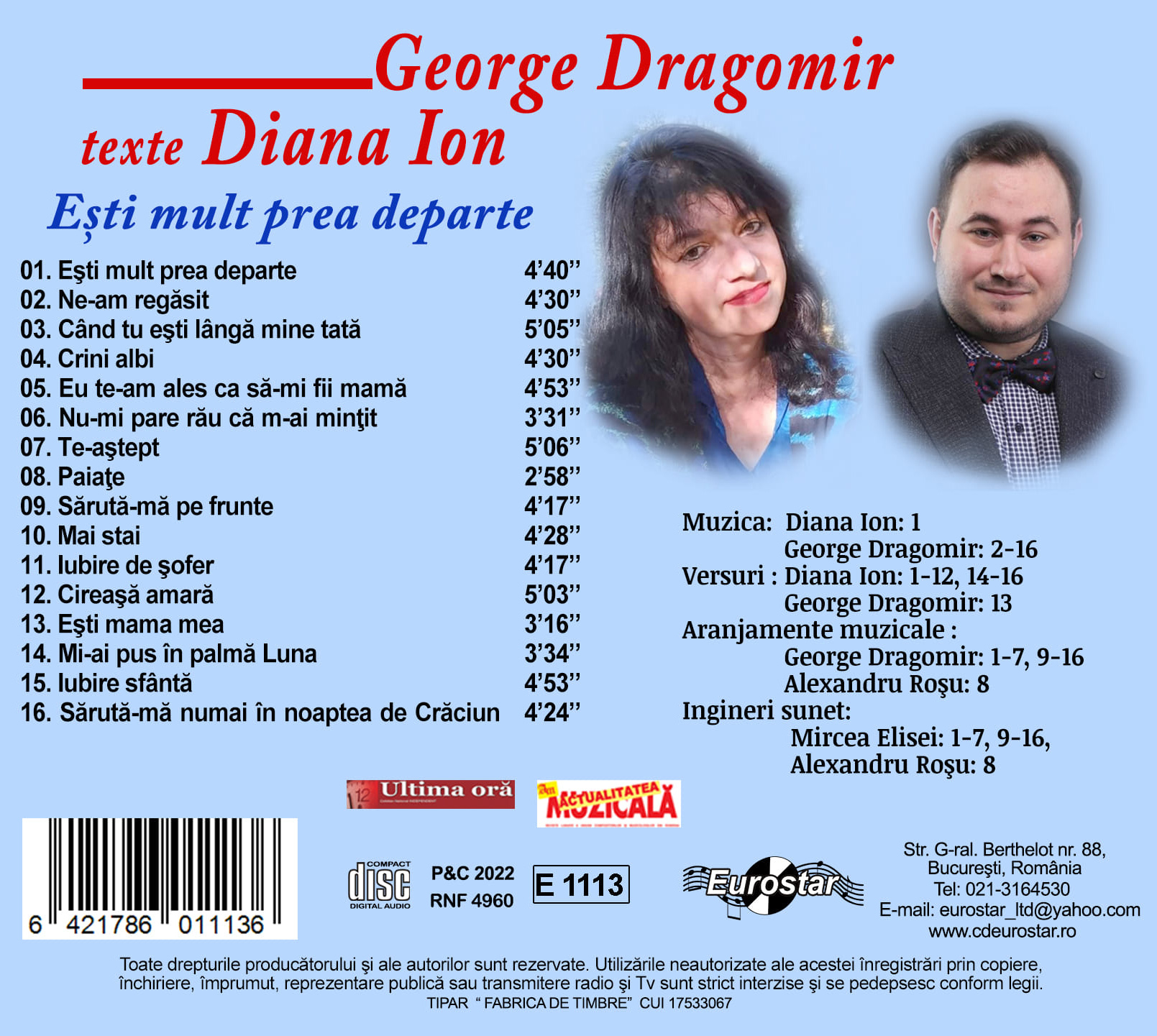 Esti mult prea departe | George Dragomir, Diana ion