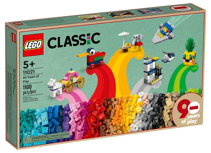 LEGO Classic - 90 Years of Play (11021) | LEGO - 1 | YEO