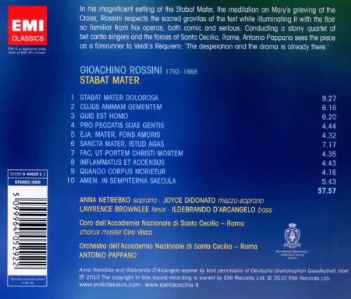 Rossini: Stabat Mater | Gioachino Rossini, Antonio Pappano, Various Artists