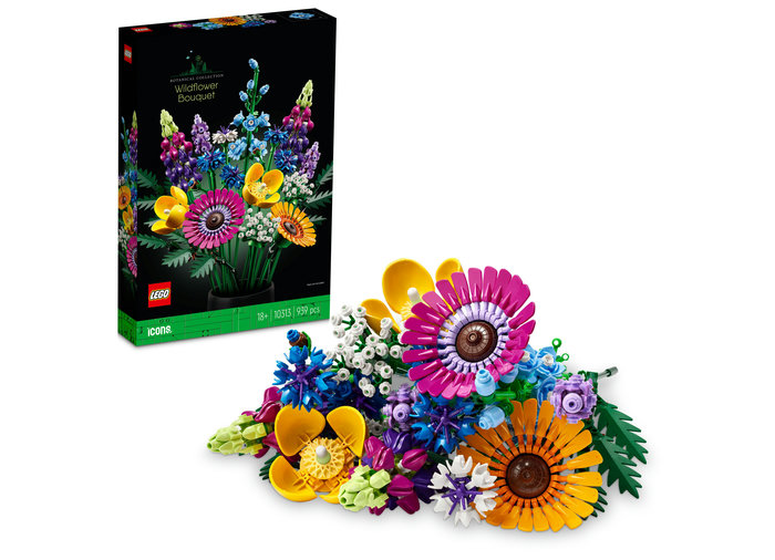  LEGO Icons - Wildflower Bouquet (10313) | LEGO 