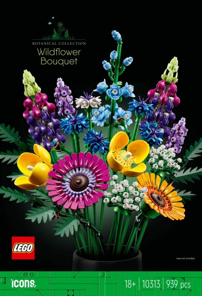LEGO Icons - Wildflower Bouquet (10313) | LEGO - imagine 2